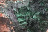 Natural XL Silky Malachite Specimen x 1 From Kasompe, Congo - Toprock Gemstones and Minerals 