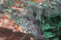 Natural XL Silky Malachite Specimen x 1 From Kasompe, Congo - Toprock Gemstones and Minerals 