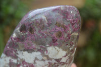 Polished Rubellite Pink Tourmaline Standing Free Forms x 2 From Ambatondrazaka, Madagascar - Toprock Gemstones and Minerals 