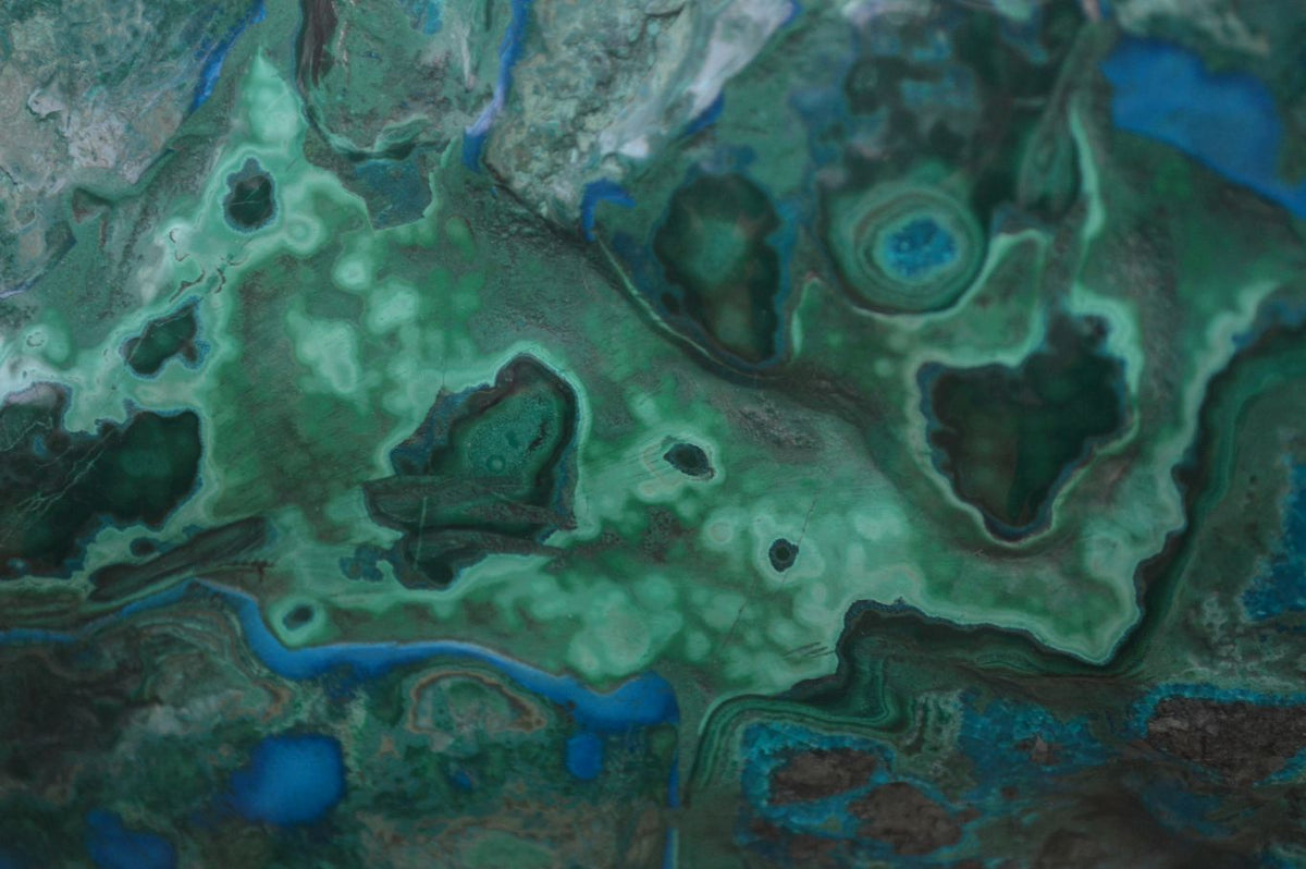 Polished Extra Large Malacolla Standing Free Form x 1 From Kalukundi Mine, Congo - Toprock Gemstones and Minerals 