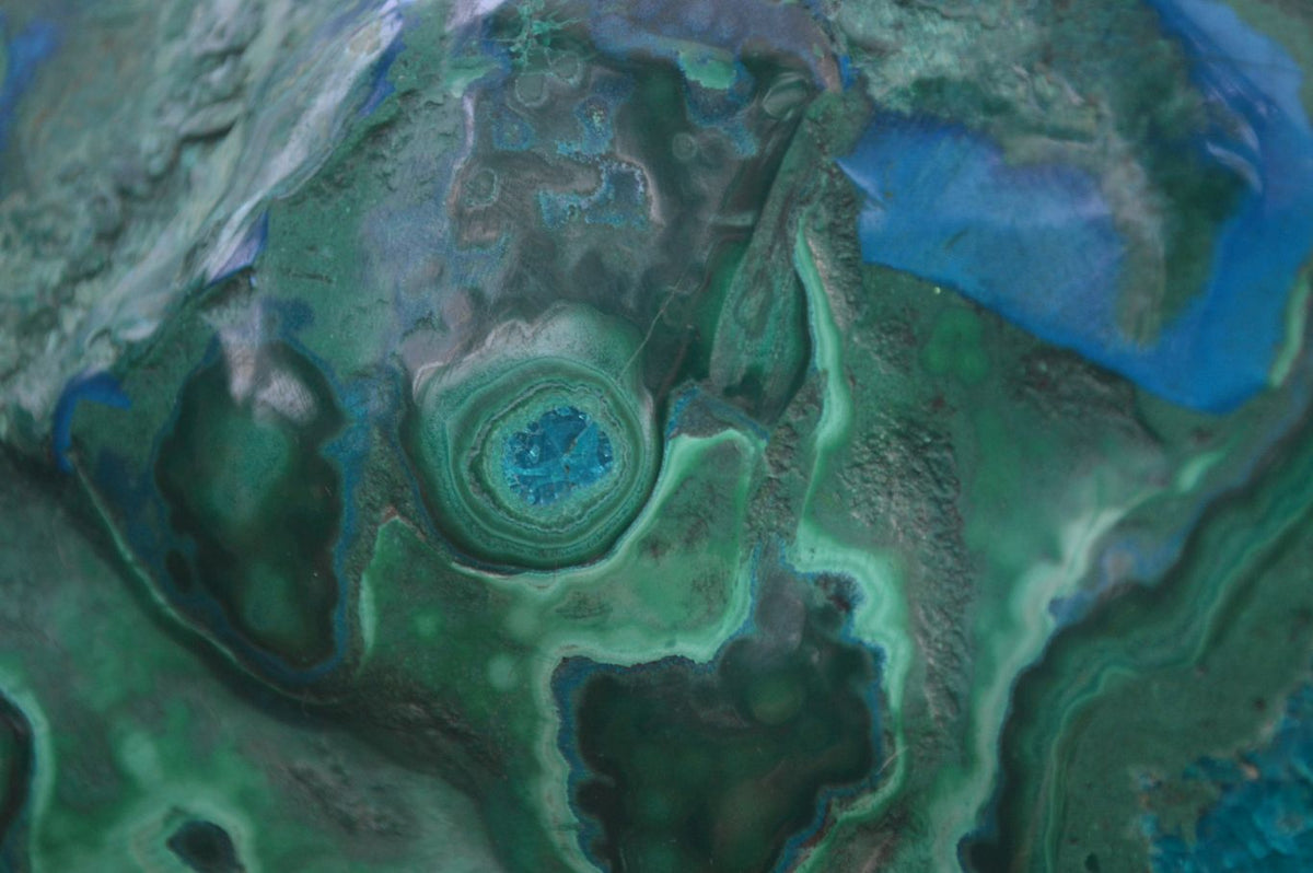 Polished Extra Large Malacolla Standing Free Form x 1 From Kalukundi Mine, Congo - Toprock Gemstones and Minerals 