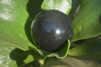 Polished Black Basalt Sphere-Ball x 3 From Antsirabe, Madagascar - Toprock Gemstones and Minerals 