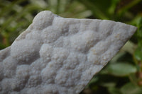 Natural Crystalline Blue Lace Agate Plates x 2 From Namibia - Toprock Gemstones and Minerals 