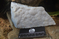 Natural Crystalline Blue Lace Agate Plates x 2 From Namibia - Toprock Gemstones and Minerals 
