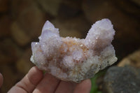 Natural Ametrine Spirit Quartz Clusters x 6 From Boekenhouthoek, South Africa
