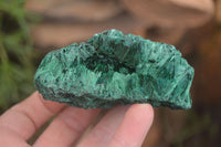 Natural Silky Malachite Specimens x 6 From Kasompe, Congo - Toprock Gemstones and Minerals 