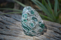 Polished Rare Emerald Mica In Matrix Free Forms x 6 From Mutoko, Zimbabwe - Toprock Gemstones and Minerals 