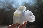 Natural Etched Blue Chalcedony Specimens x 3 From Nsanje, Malawi - Toprock Gemstones and Minerals 