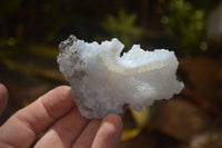 Natural Etched Blue Chalcedony Specimens x 12 From Nsanje, Malawi - Toprock Gemstones and Minerals 