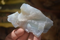 Natural Etched Blue Chalcedony Specimens x 12 From Nsanje, Malawi - Toprock Gemstones and Minerals 