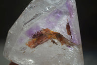 Polished Window Amethyst Quartz Crystals x 4 From Akansobe, Madagascar - Toprock Gemstones and Minerals 