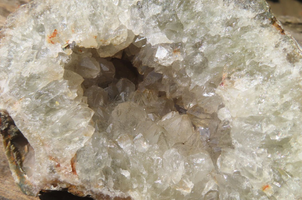 Natural Mixed Zululand Geodes x 3 from Jozini, South Africa - Toprock Gemstones and Minerals 
