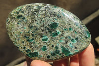 Polished Rare Emerald Mica In Matrix Free Forms x 6 From Mutoko, Zimbabwe - Toprock Gemstones and Minerals 