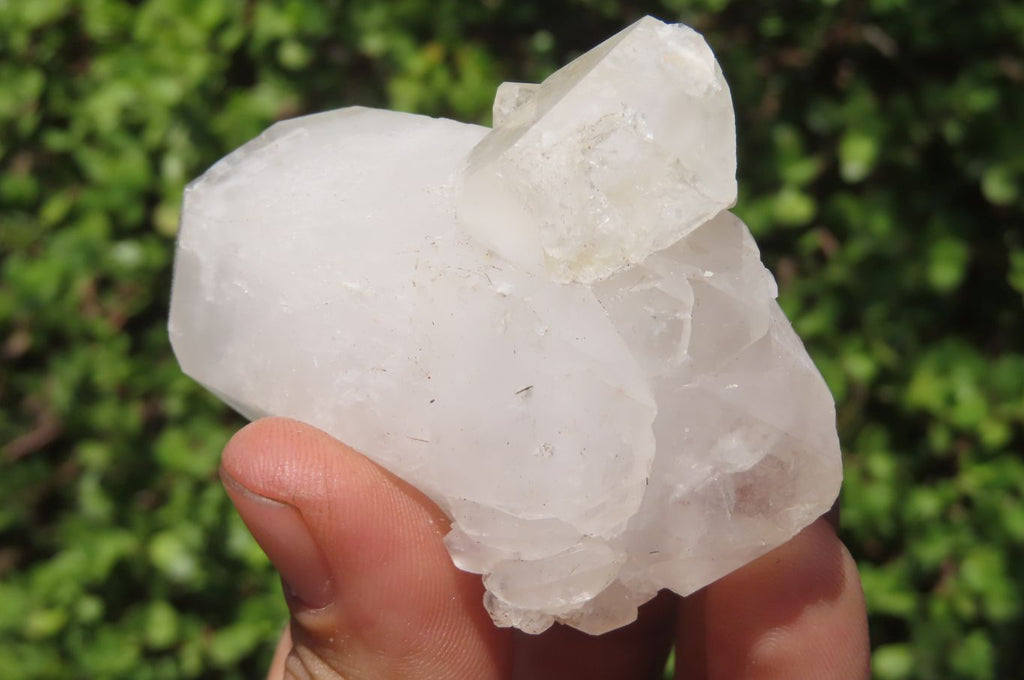 Natural White Quartz Crystal Clusters x 13 From Madagascar - Toprock Gemstones and Minerals 