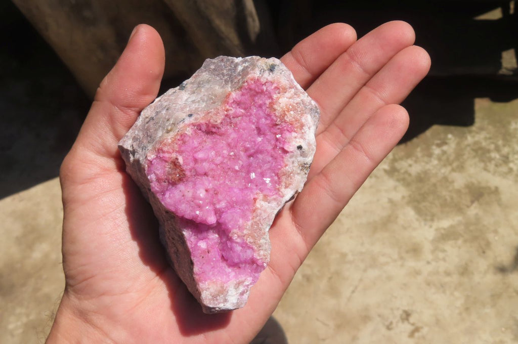 Natural Salrose Cobaltion Dolomite Specimens x 6 From Kakanda, Congo - Toprock Gemstones and Minerals 