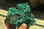 Natural Silky Malachite Specimens x 3 From Kasompe, Congo - Toprock Gemstones and Minerals 