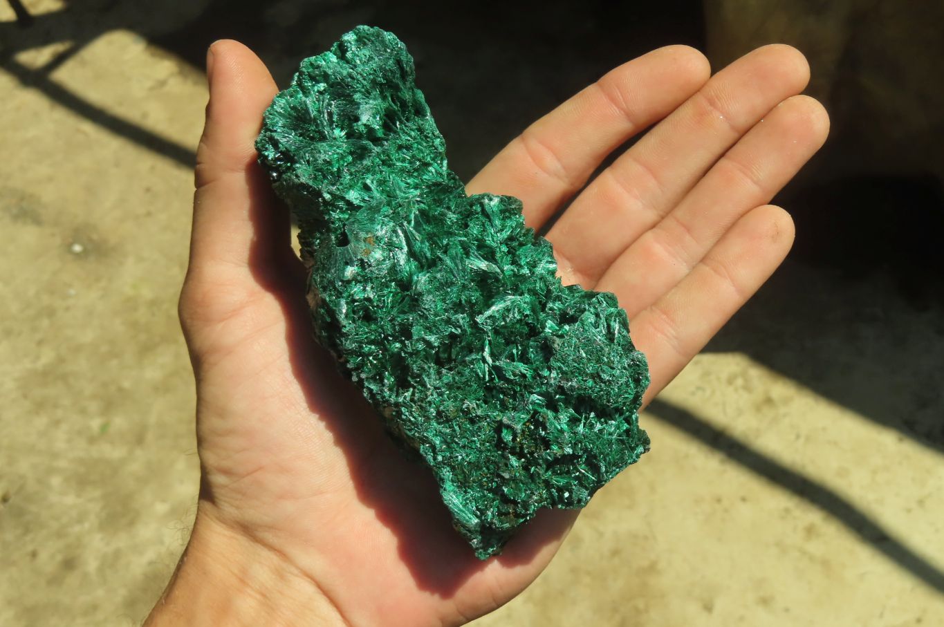 Natural Silky Malachite Specimens x 3 From Kasompe, Congo - Toprock Gemstones and Minerals 