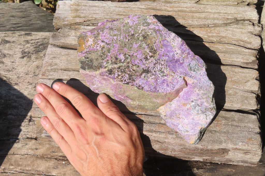 Natural Stichtite Specimen x 1 From Barberton, South Africa - Toprock Gemstones and Minerals 