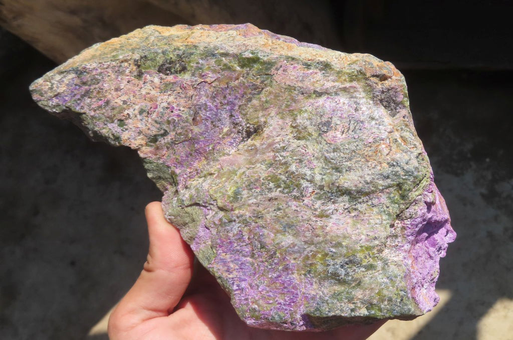 Natural Stichtite Specimen x 1 From Barberton, South Africa - Toprock Gemstones and Minerals 