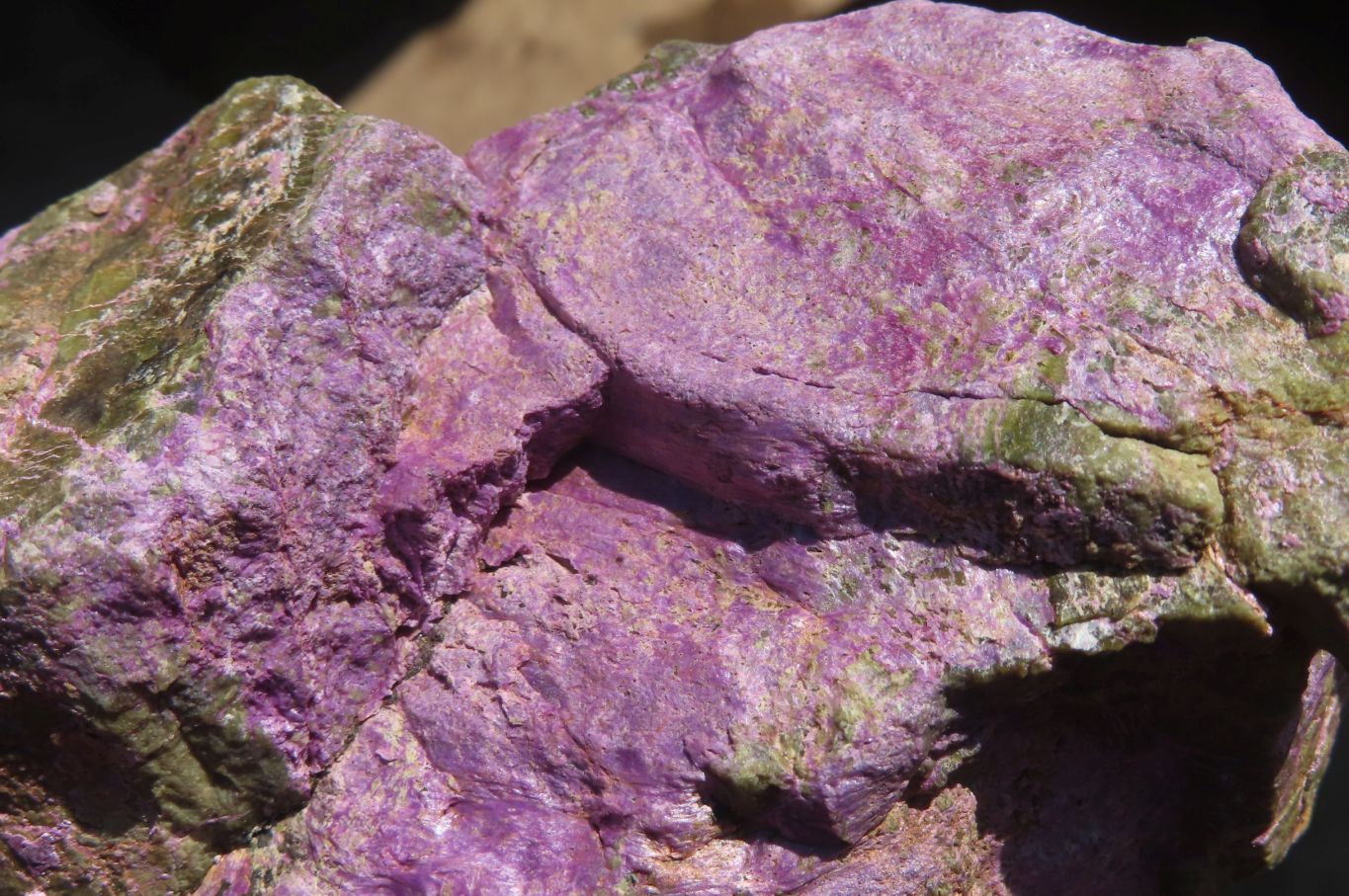 Natural Stichtite Cobbed Specimens x 3 From Barberton, South Africa - Toprock Gemstones and Minerals 