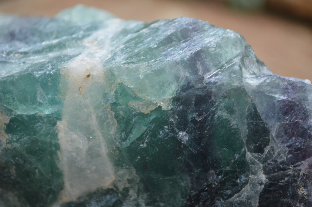 Natural Watermelon Fluorite Cobbed Specimens x 3 From Uis, Namibia - Toprock Gemstones and Minerals 