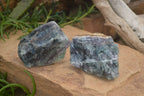 Natural Watermelon Fluorite Cobbed Specimens x 3 From Uis, Namibia - Toprock Gemstones and Minerals 