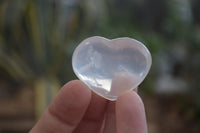 Polished Mixed Quartz Gemstone Hearts x 20 From Madagascar