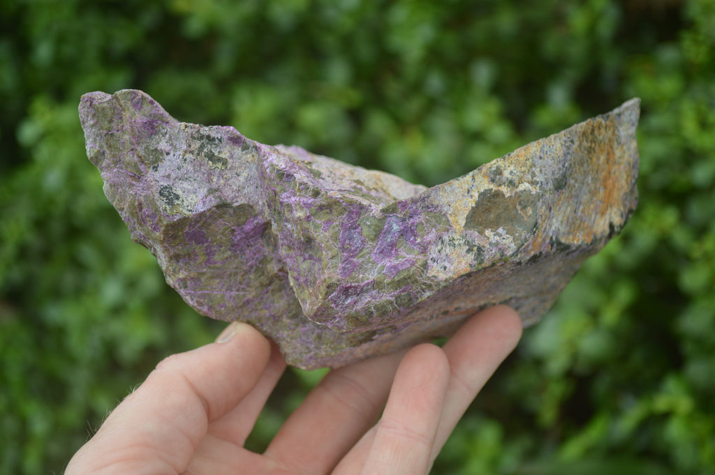 Natural Stichtite Cobbed Specimens x 2 From Barberton, South Africa - Toprock Gemstones and Minerals 