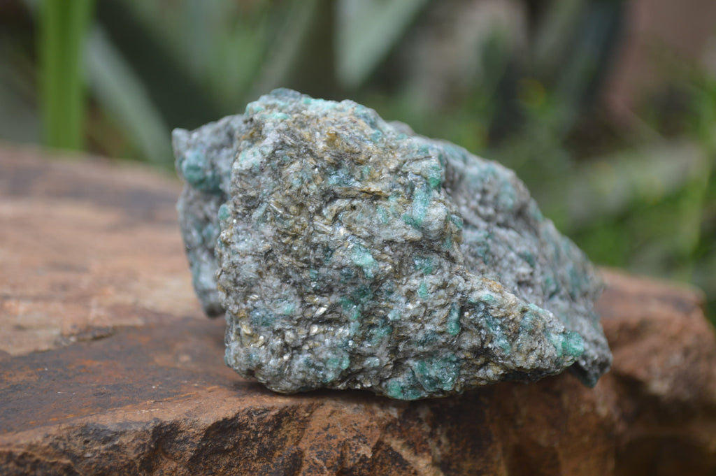 Natural Rare Emerald Mica In Matrix Cobbed Specimens x 5 From Mutoko, Zimbabwe - Toprock Gemstones and Minerals 