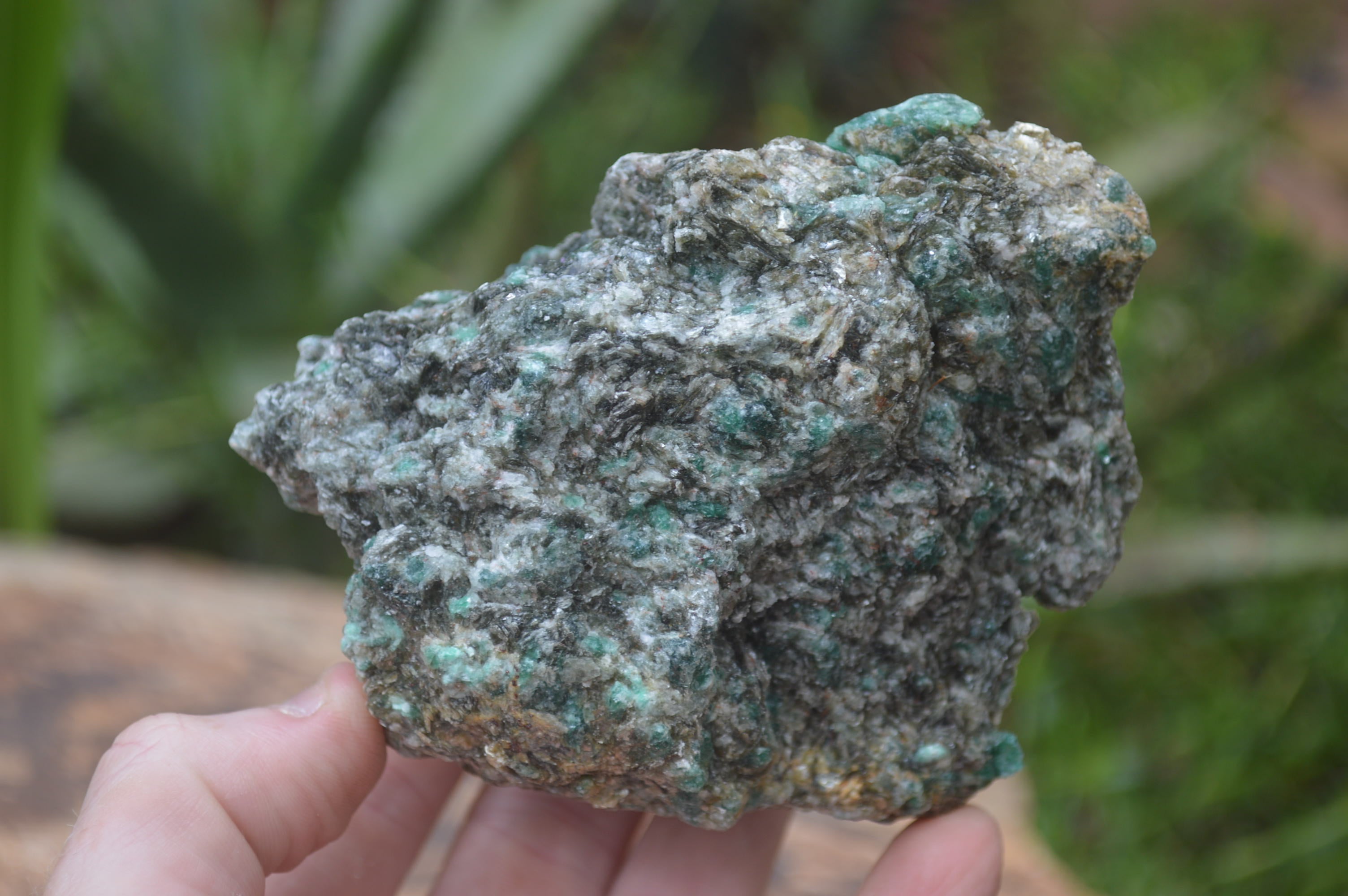 Natural Rare Emerald Mica In Matrix Cobbed Specimens x 5 From Mutoko, Zimbabwe - Toprock Gemstones and Minerals 