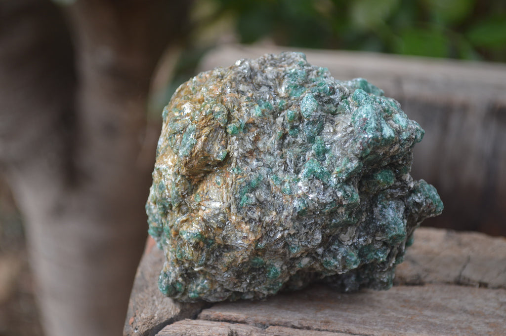 Natural Rare Emerald Mica In Matrix Cobbed Specimens x 5 From Mutoko, Zimbabwe - Toprock Gemstones and Minerals 