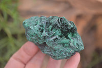 Natural Silky Malachite Specimens x 6 From Kasompe, Congo - Toprock Gemstones and Minerals 