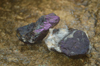 Natural Metallic Purpurite Cobbed Specimens x 12 From Erongo, Namibia - Toprock Gemstones and Minerals 