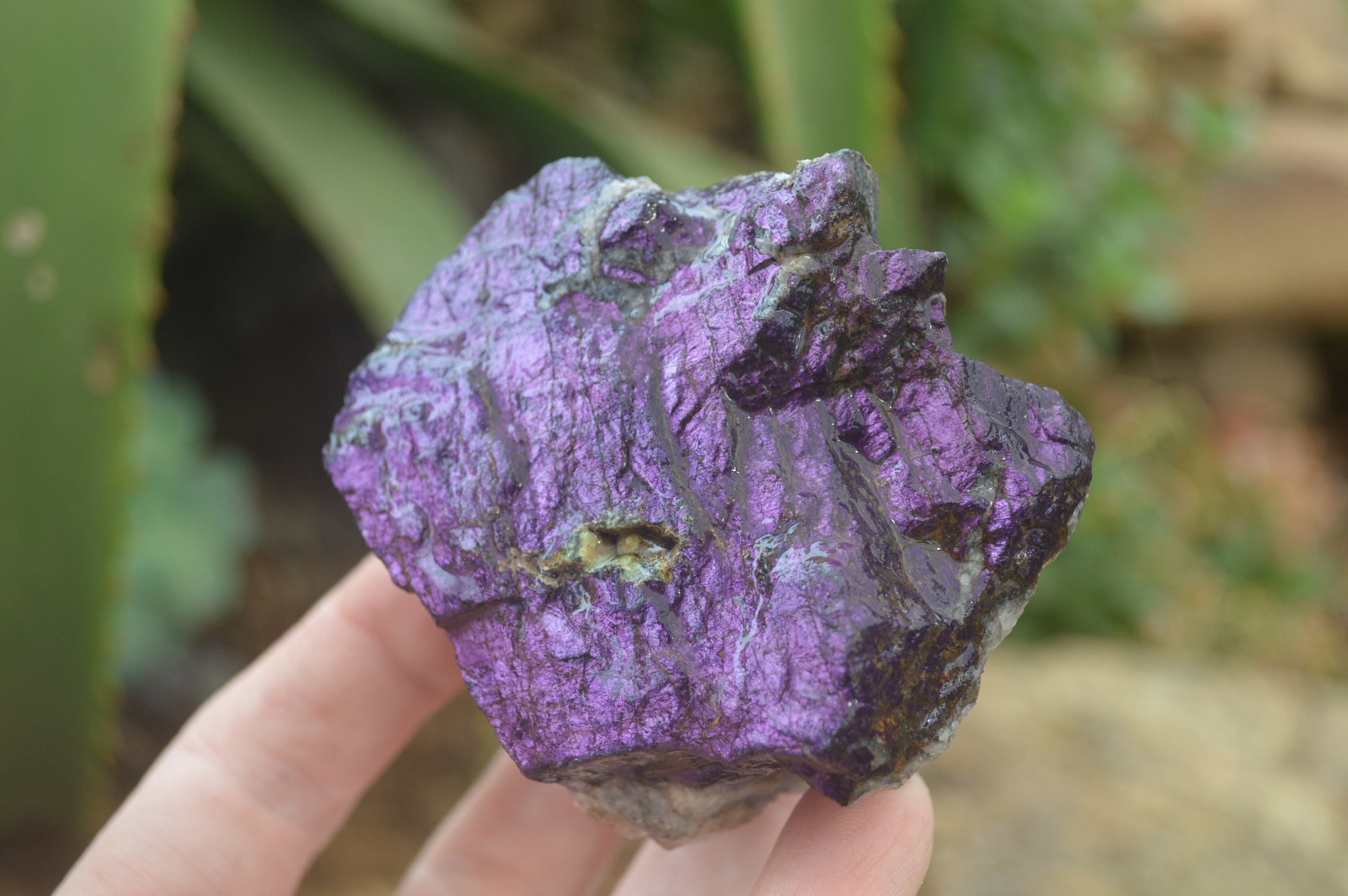 Natural Metallic Purpurite Cobbed Specimens x 12 From Erongo, Namibia - Toprock Gemstones and Minerals 