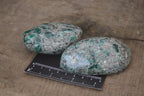 Polished Rare Emerald Mica In Matrix Free Forms x 6 From Mutoko, Zimbabwe - Toprock Gemstones and Minerals 
