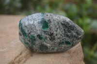 Polished Rare Emerald Mica In Matrix Free Forms x 6 From Mutoko, Zimbabwe - Toprock Gemstones and Minerals 