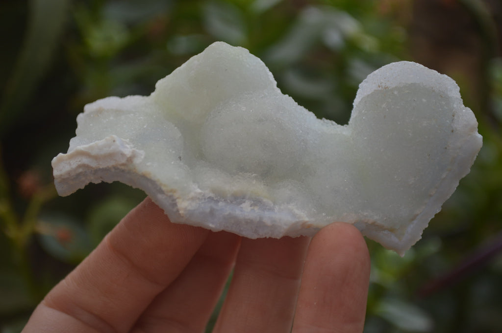 Natural Etched Blue Chalcedony Specimens x 12 From Nsanje, Malawi - Toprock Gemstones and Minerals 