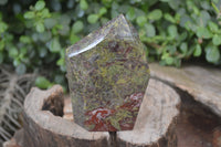 Polished Dragon Bloodstone Points x 2 From South Africa - Toprock Gemstones and Minerals 