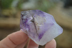 Polished Smokey Amethyst Window Quartz Points x 12 From Akansobe, Madagascar - Toprock Gemstones and Minerals 