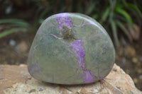 Polished Stichtite Free Forms x 4 From Barberton, South Africa - Toprock Gemstones and Minerals 