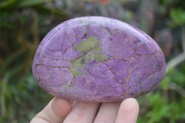Polished Stichtite Free Forms x 4 From Barberton, South Africa - Toprock Gemstones and Minerals 