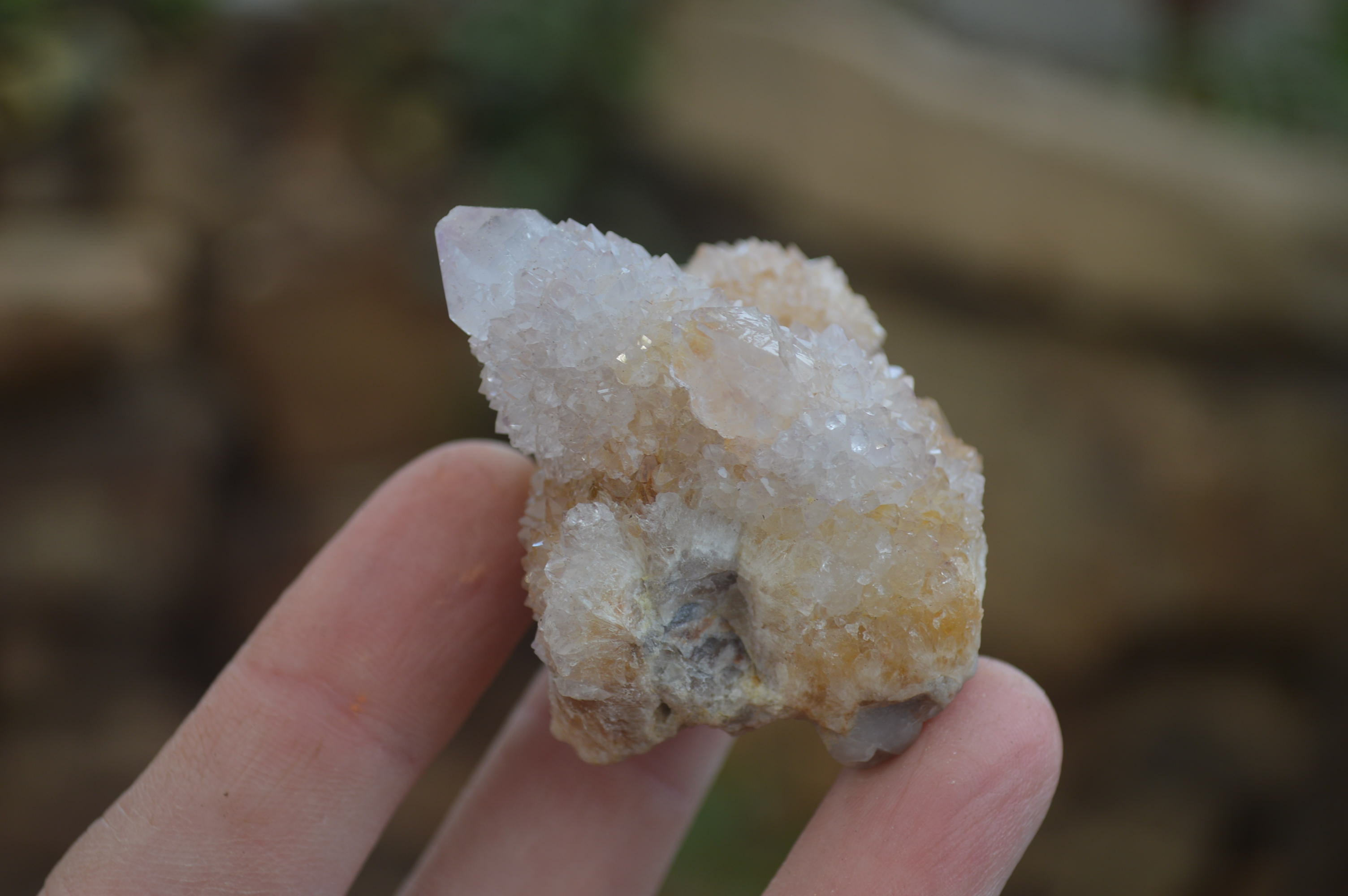 Natural Amethyst Spirit Quartz Clusters x 20 From Boekenhouthoek, South Africa - Toprock Gemstones and Minerals 