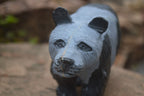 Polished Wonder Stone Panda Bear Carving x 1 From Zimbabwe - Toprock Gemstones and Minerals 