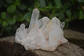 Natural Clear Quartz Crystal Clusters x 12 From Madagascar - Toprock Gemstones and Minerals 
