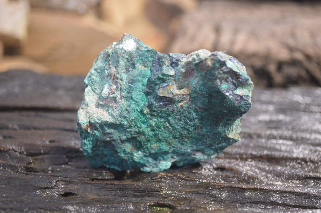 Natural Shattuckite with Chrysocolla, Malachite, Bornite and Chalcocite x 5 from Kaokoveld Namibia - Toprock Gemstones and Minerals 