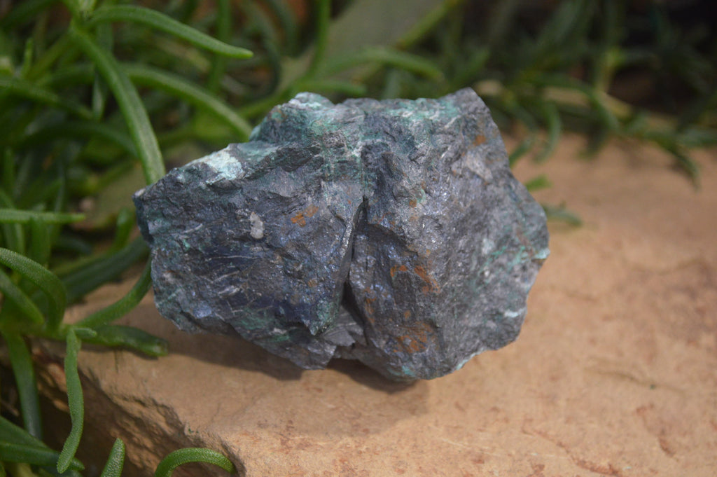 Natural Shattuckite with Chrysocolla, Malachite, Bornite and Chalcocite x 5 from Kaokoveld Namibia - Toprock Gemstones and Minerals 