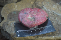 Polished Rhodonite Free Forms x 6 From Zimbabwe - Toprock Gemstones and Minerals 