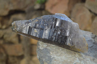 Natural Smokey Morion Crystal with Aegirine and Cluster with Orthoclase x 2 From Zomba, Malawi - Toprock Gemstones and Minerals 