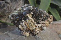 Natural Smokey Morion Crystal with Aegirine and Cluster with Orthoclase x 2 From Zomba, Malawi - Toprock Gemstones and Minerals 