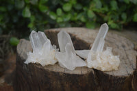 Natural Small Quartz Clusters x 35 From Madagascar - Toprock Gemstones and Minerals 